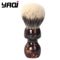 YAQI Caramel 26MM Two Band Badger Hair Men Wet Shaving Brush Shaving Brush For Men Shaving Foam Brush