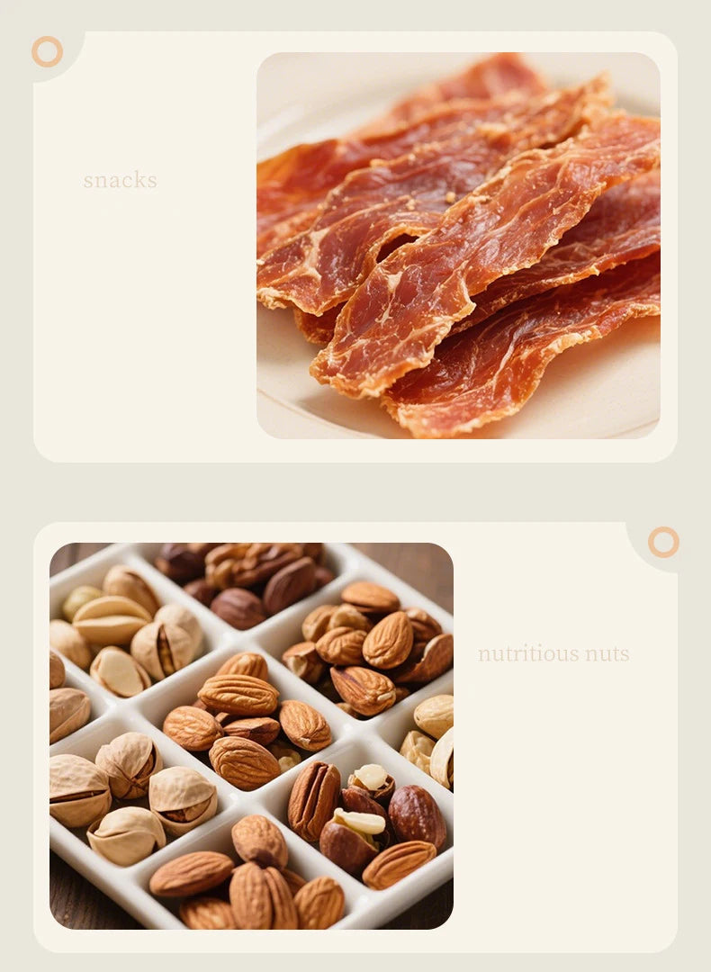 DMWD Dried Food Dehydrator Herb Fruit Vegetable Dehydration Drying Machine Smart Timing 5 Trays Pet Snacks Meat Hot Air Dryer EU