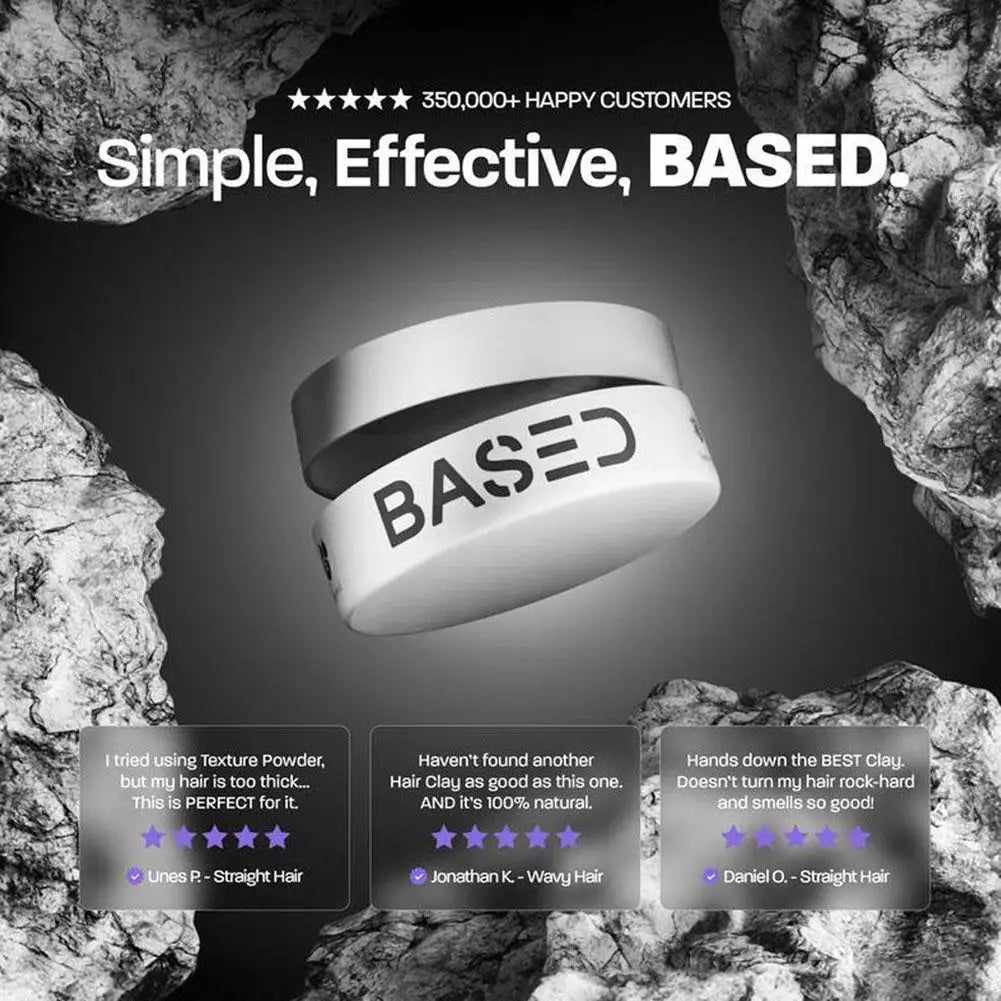BASDE Styling Hair Paste Rapid Shaping Matte Volumizing Hair Styling Wax Stick Thickening Radiant And Glossy Hair Care Essence