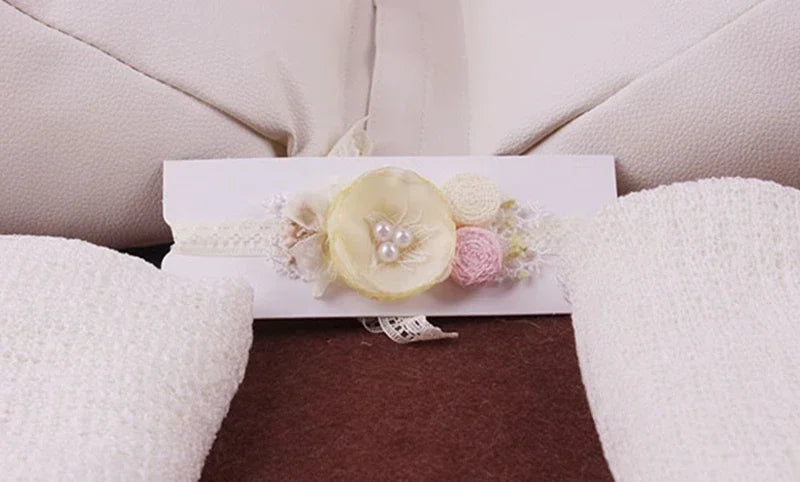 Newborn Photography Props Iron Shell Bed Pearl Mermaid Butterfly Pillow Blanket Baby Costume Baby Photo Props Studio Accessories