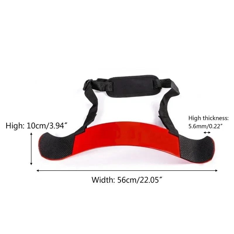 Aluminum alloy Bicep training board Weight lifting bodybuilding fitness training board