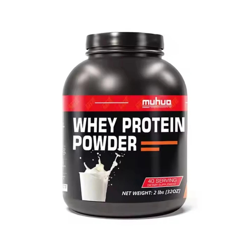 Whey Protein Powder 2lbs - 80% Protein, Gold Ratio Whey for Muscle Growth & Recovery, Vanilla/Chocolate/Strawberry, 40 Servings