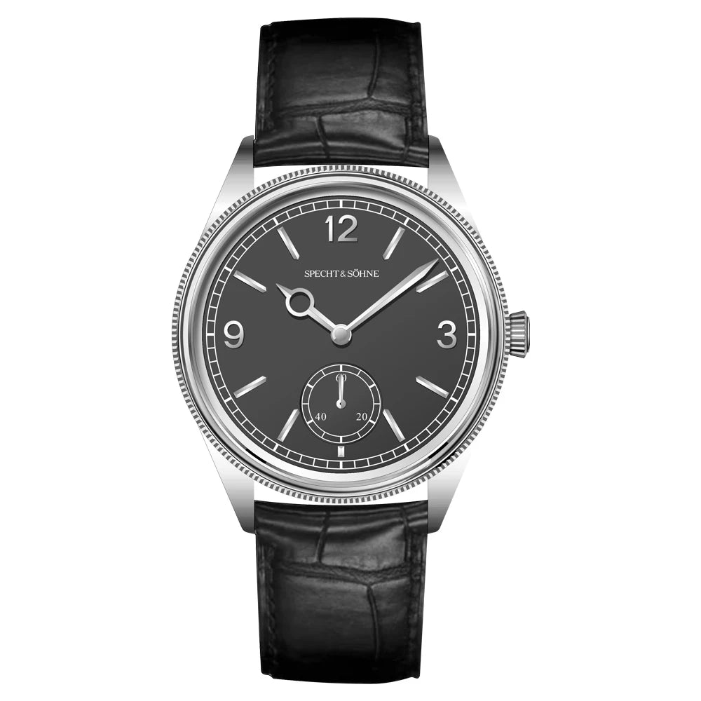 New Fashion Specht & Söhne 38.5MM Mechanical Watches For Men Seagull Movt Sapphire Crystal Business Watch Relogio Masculino