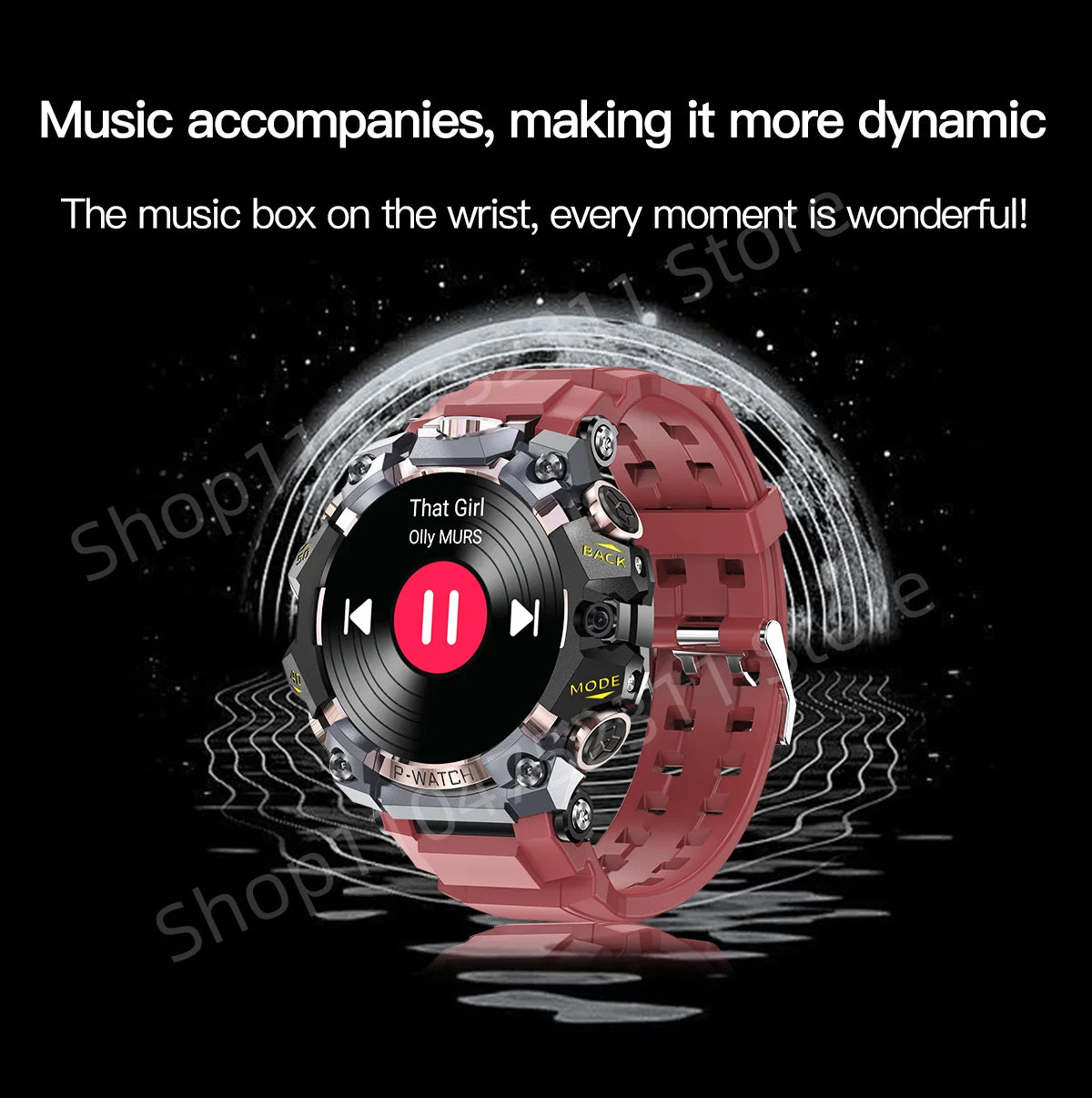 Original Q668 Smartwatch 4G 5G Full Netcom Smart Watch With 800W Dual Camera GPS WIFI NFC IP68 Waterproof Google Play Store