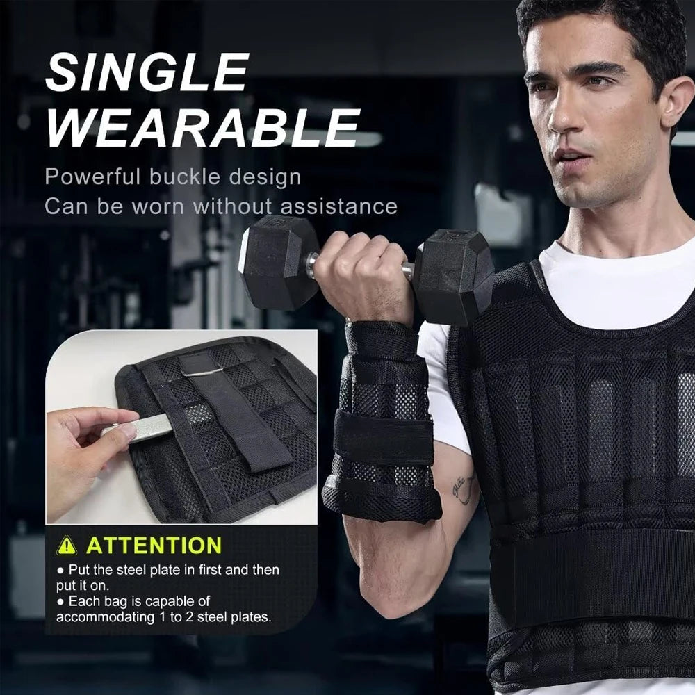 1Pair Adjustable Wrist Ankle Weights, Removable Arm & Leg Weight for Men & Women, Fitness, Strength Training, Running, Walking