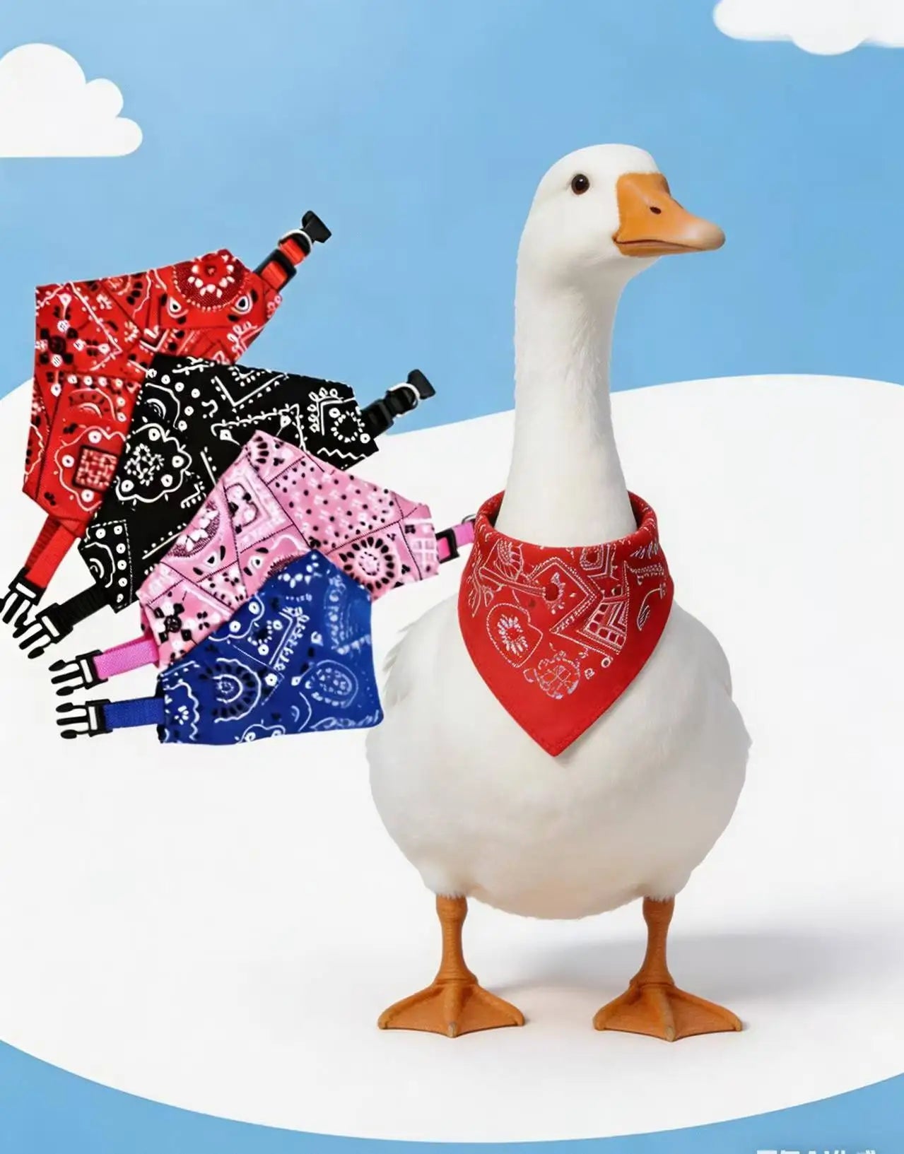 Adjustable Pet Bandana – Washable Triangular Scarf Bib for Dogs & Cats, Neck Decor, for Teddy/Bichon/Shiba/Corgi/Golden/Labrador
