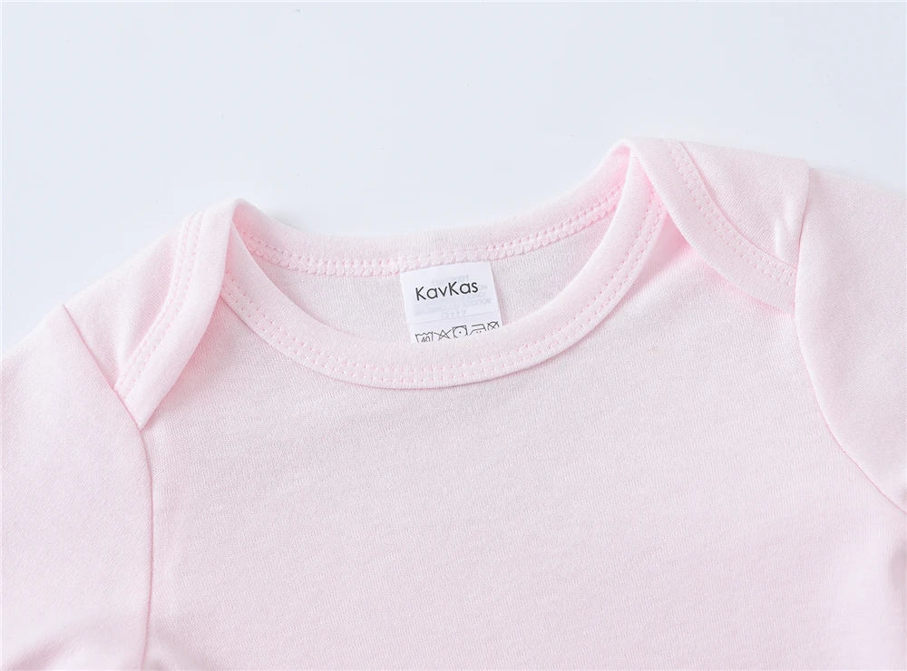 2025 Solid White Baby Clothes Short Sleeve Cotton Baby Girls Boys Bodysuit Newborn body bebe 0-24 months Infant Jumpsuit