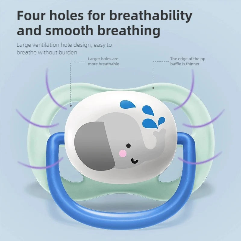 PHILIPS AVENT Silicone Nipple Pacifier Baby Toddler Soothe Kids Newborn Baby Silicone Teething Pacifier Orthodontic Nipples Baby