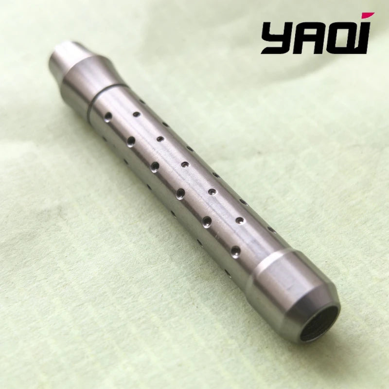 YAQI 80mm Length Stainless Steel Safety Razor Handle Lightweight 59g High Quality Men's Grooming Shaving Tool