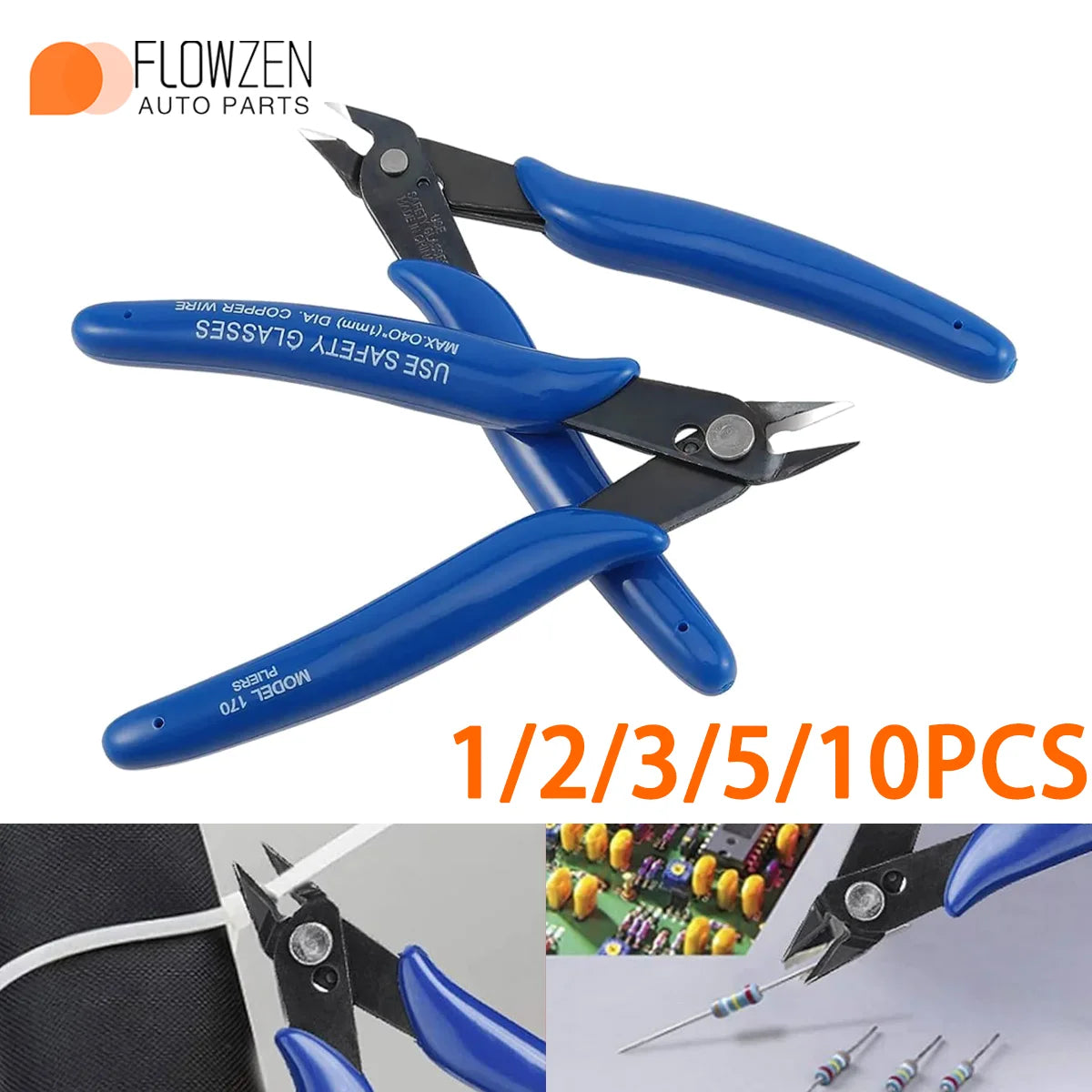 1/2/3/5/10PCS 170 Wire Pliers Precision Wire Pliers Industrial Grade Wire Pliers Manual Tool Pliers For Cutting Wires And Cables