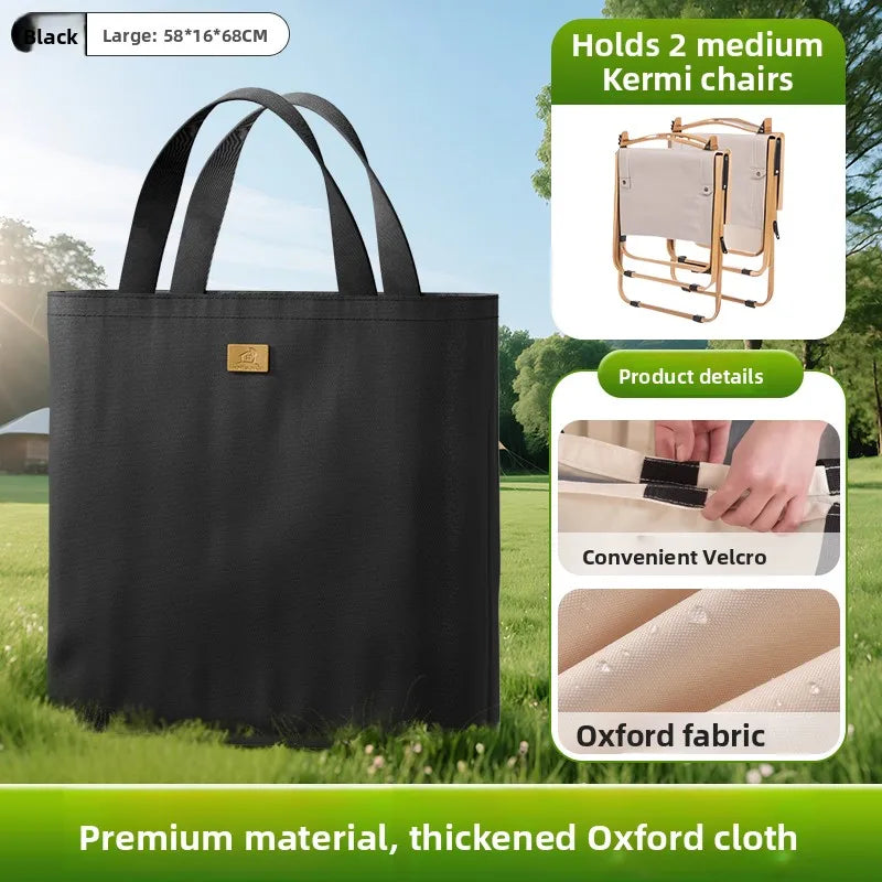 Thiened Ox Fabric Portable Folding Chair Storage Bag Outdoor Cam Carry Bag Durable Staing Chair Organizer