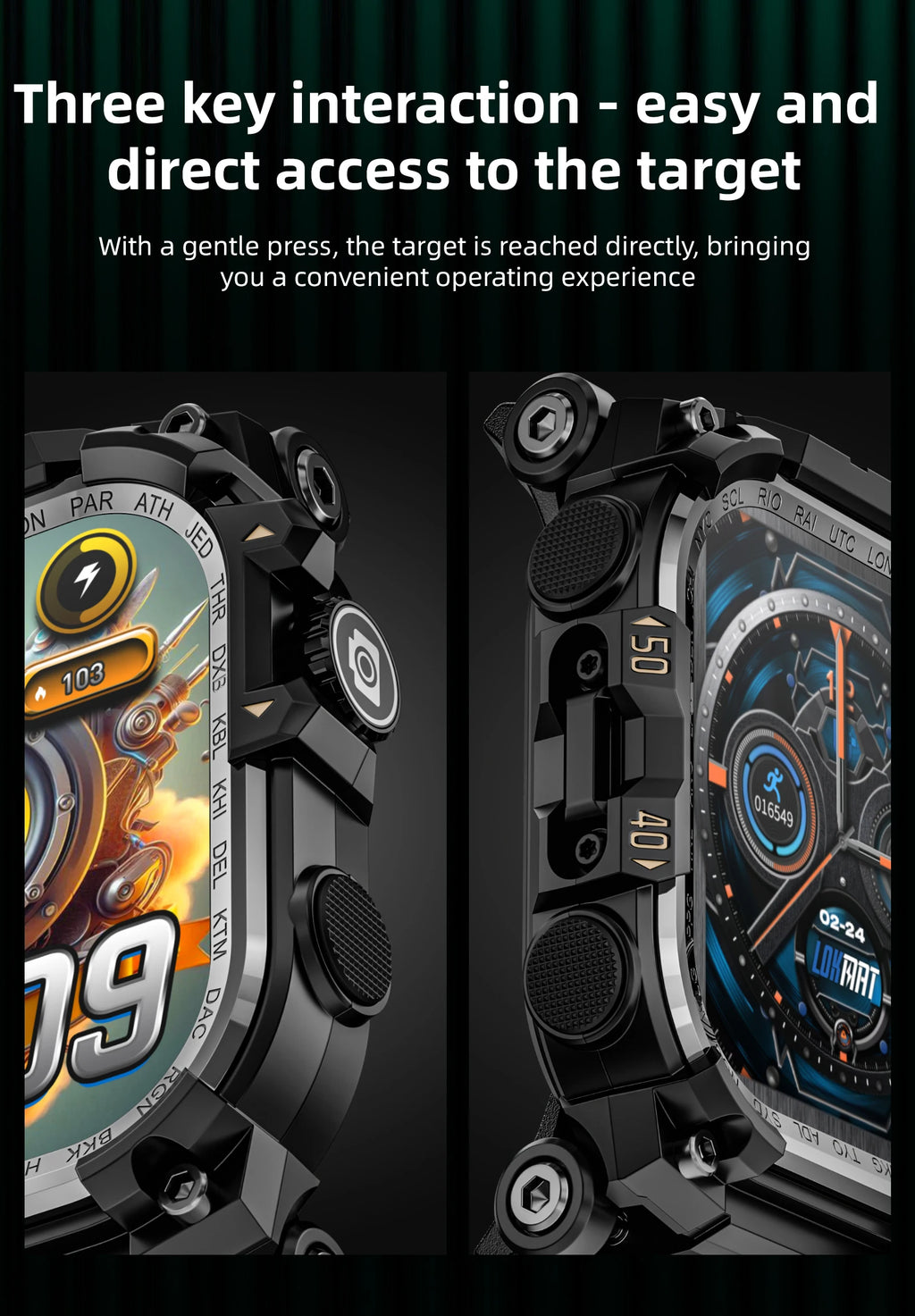 APPLLP 7 MAX 5G LTE Smartwatch 2.06inch Amoled Larger Screen Android 10.0 Smart Watch With 8MP Rotary Camera Sim Card Slot WIFI