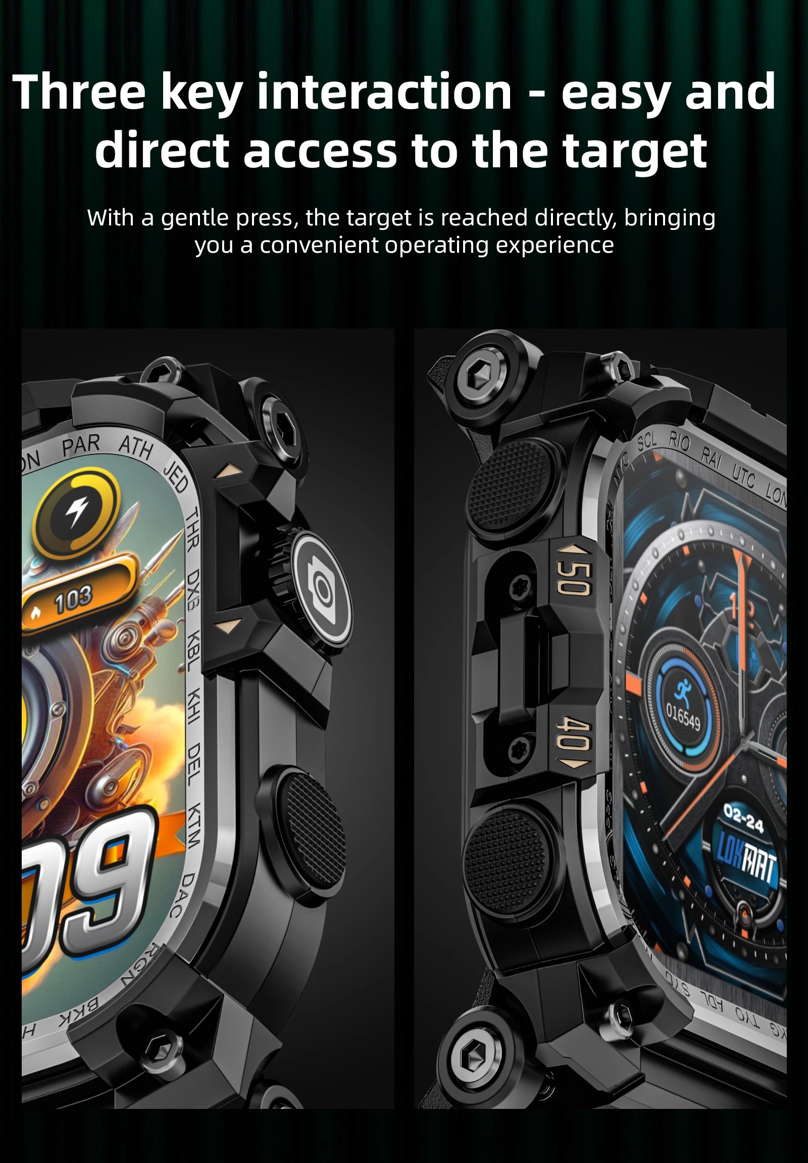 APPLLP 7 MAX 5G LTE Smartwatch 2.06inch Amoled Larger Screen Android 10.0 Smart Watch With 8MP Rotary Camera Sim Card Slot WIFI