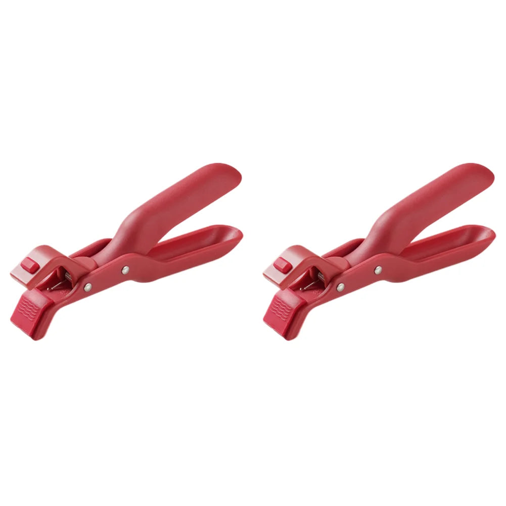 1/2/5Pcs Hot Plate Gripper Anti-Scalding Clips Holder Tongs Bowl Holder for Moving Hot Plate Bowls Pizza Pan for Kitchen