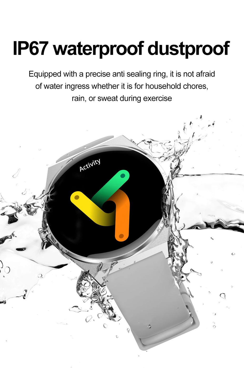 DAORKOW New Ultra thin Wireless Call SmartWatch Women Watches Men Sports Fitness Tracker Heart Rate Smartwatches For Android IOS