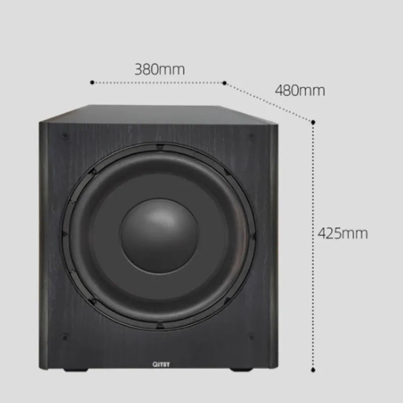 AOSIBAO 12 Inch Active Subwoofer 400W High Power Audio Speaker HIFI Home Theater Super Bass Speakers Three Woofer Loudspeakers