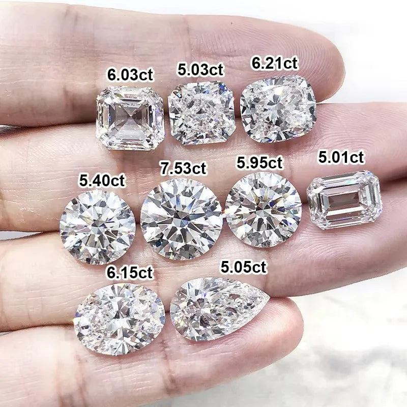Limited-time 50% off on large With IGI Certificate 7ct 8ct 9ct 10ct 20ct 30ct Big Lab Grown Diamonds CVD Laboratory Diamond