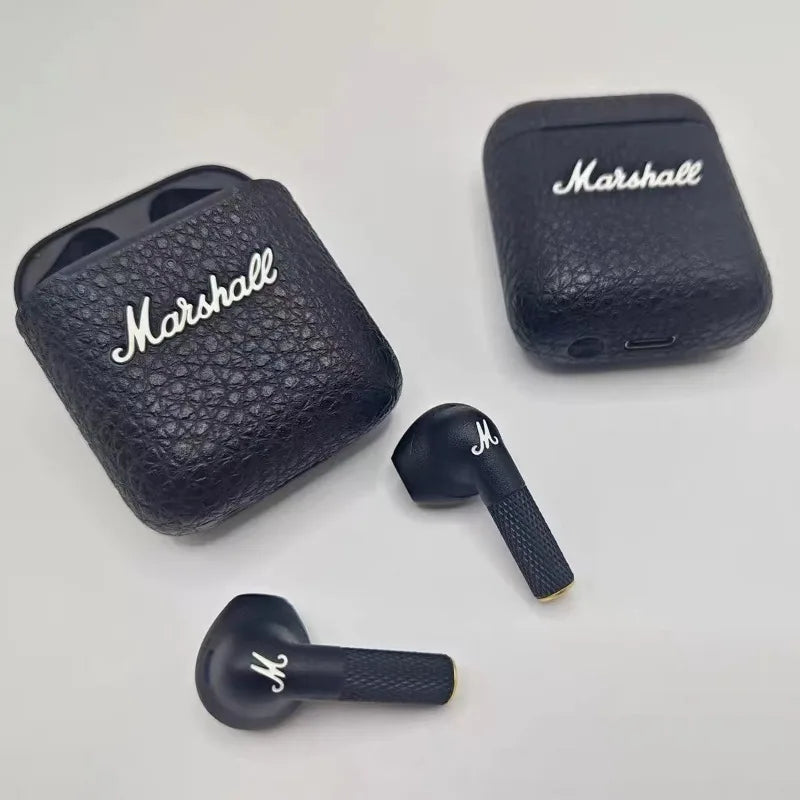 Marshall MINOR III 100%Original Earphones Wireless Bluetooth 5.1 Headphones Sports Denoise Hi-Fi Bass Subwoofer Music Headset