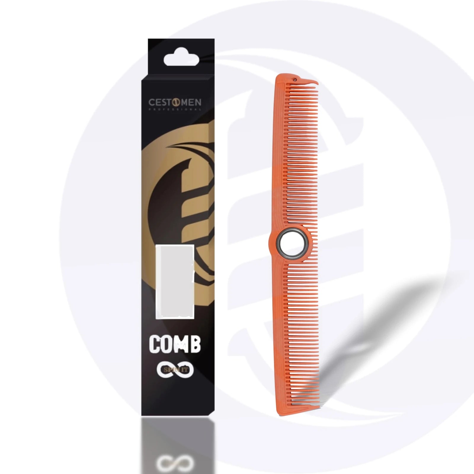 NEW Spining Hair Cutting Comb Professional Fine Teeth Antistatic Barber Hair Comb Salon Heat-Proot Hairdressing Accessories Tool
