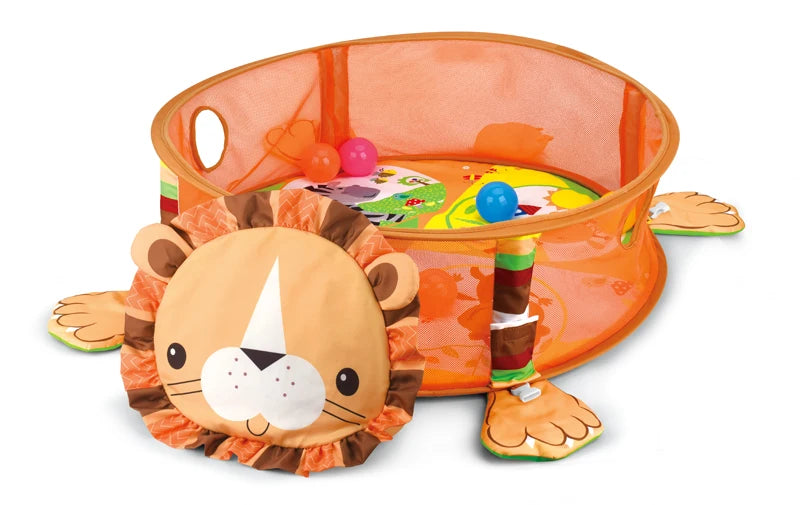Baby Fitness Frame Crawling Blanket Multifunctional Fence Crawling Mat With Cloth Book Infant Rug Enlightenment Toys Game Mat