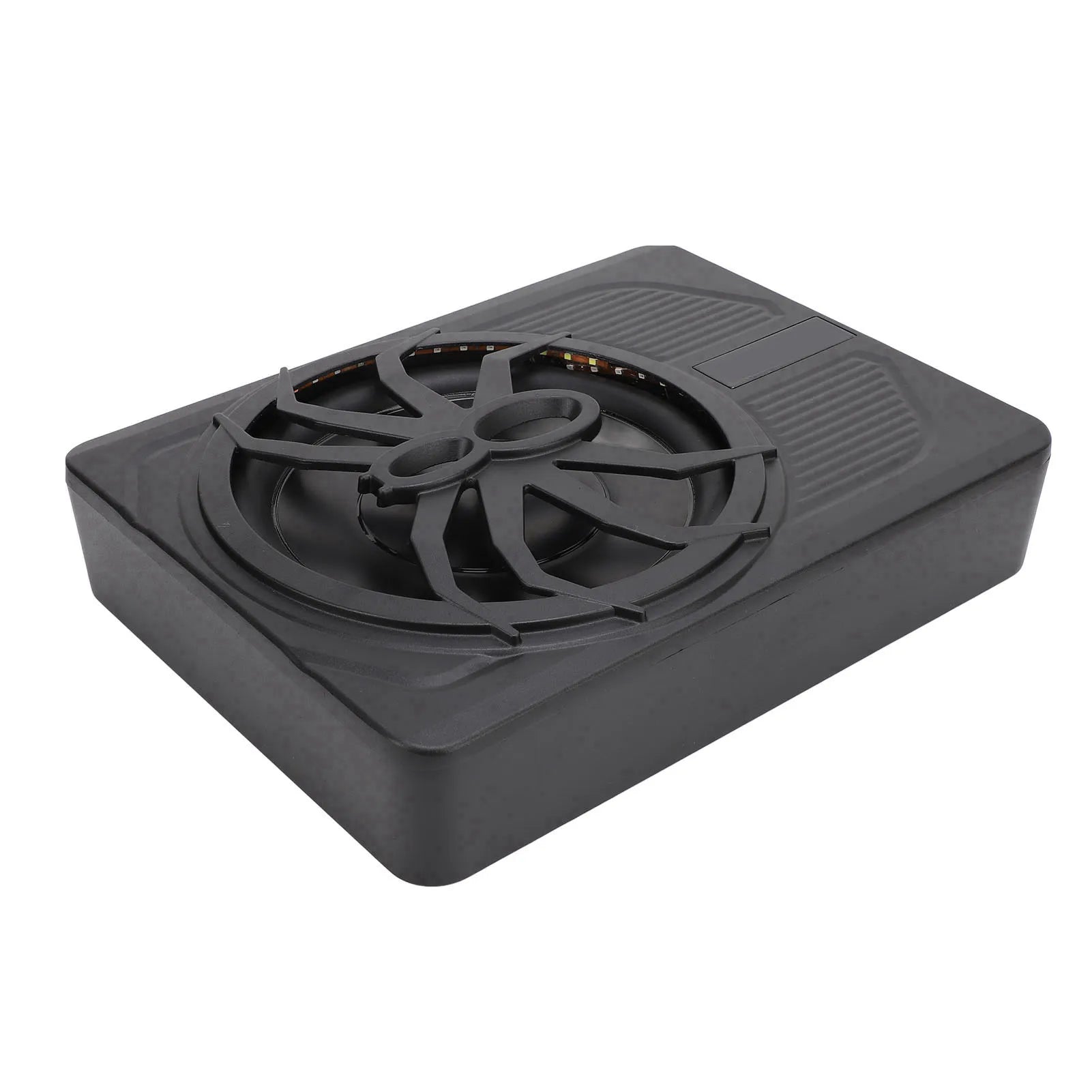 Slim Underseat Powered Car Subwoofer 10in 800W with LED  Light Excellent Heat Dissipation Performance Car Subwoofer
