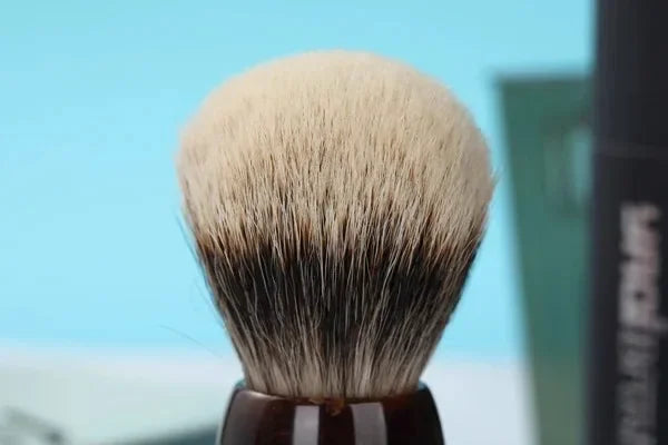 YAQI Caramel 26MM Two Band Badger Hair Men Wet Shaving Brush Shaving Brush For Men Shaving Foam Brush