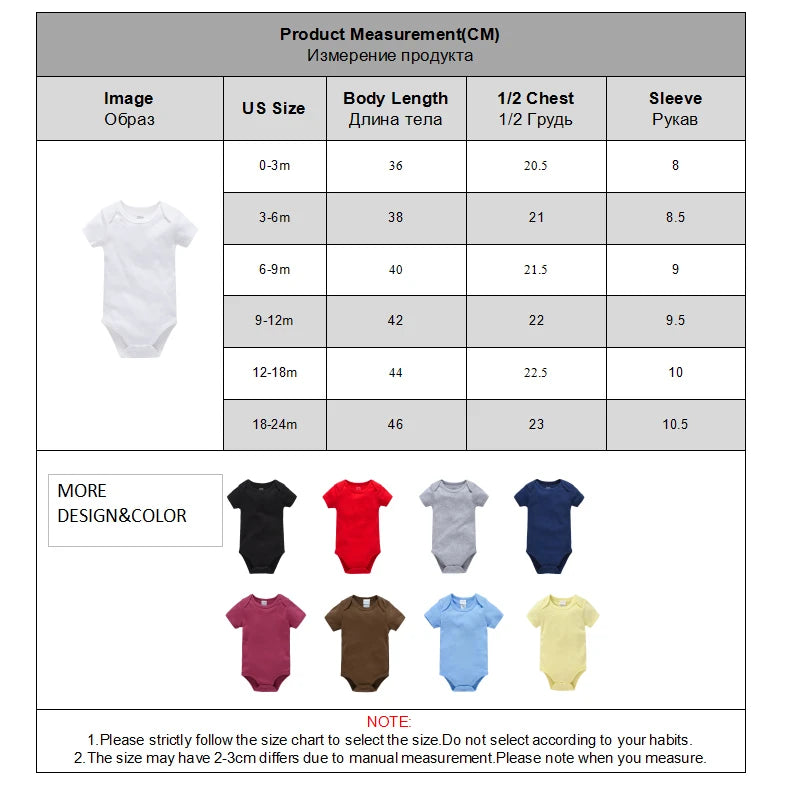 2/3/4/5/6 Pcs/set Blank Baby Bodysuit White Newborn Rompers 100% Cotton Kids Jumpsuit Short Sleeve Baby Clothing Set For 0-24M