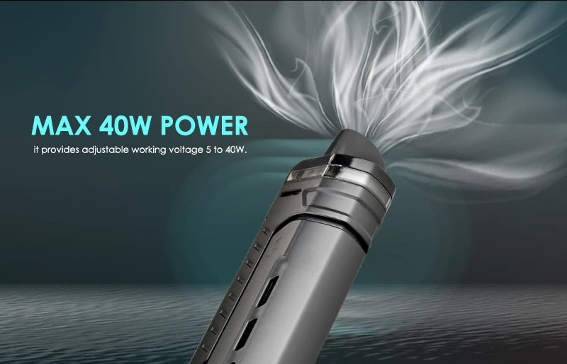 Vapor Storm VPM40 40W Pod Mod Starter Kit Mesh Coils 4.8ml Cartridge fit 18650 Battery E Cigarette V-PM40 Nova Nord Drag System