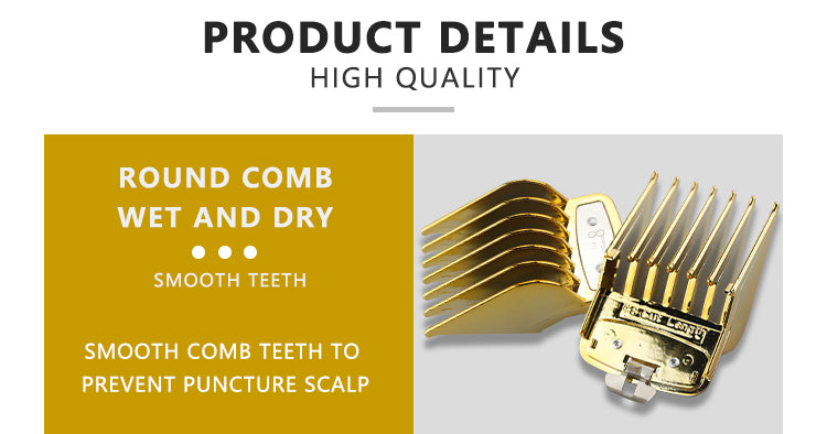 Professional Hair Clipper Limit Guide Comb For Wahl Trimmer Universal Cutting Guide Comb Haircut Tools Hair Clipper Limit Comb