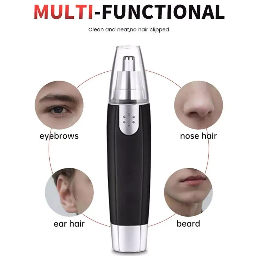 Professional Electric Nose Hair Trimmer Painless Waterproof Stainless Steel Head for Men And Women