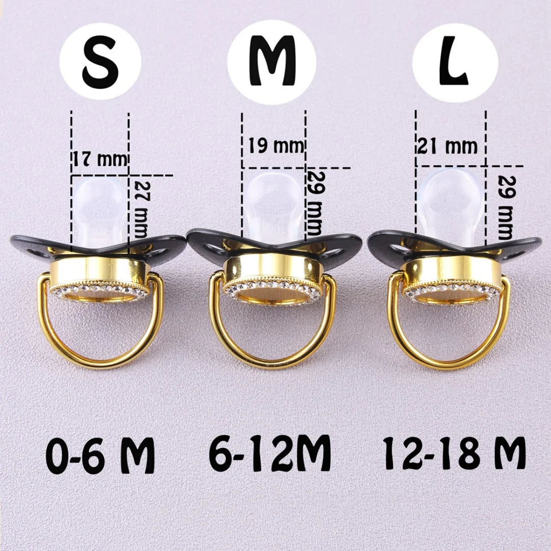 Premium baby pacifier with dust cover baby pacifier holder newborn feeding play mouth soothing device clip newborn bath gift