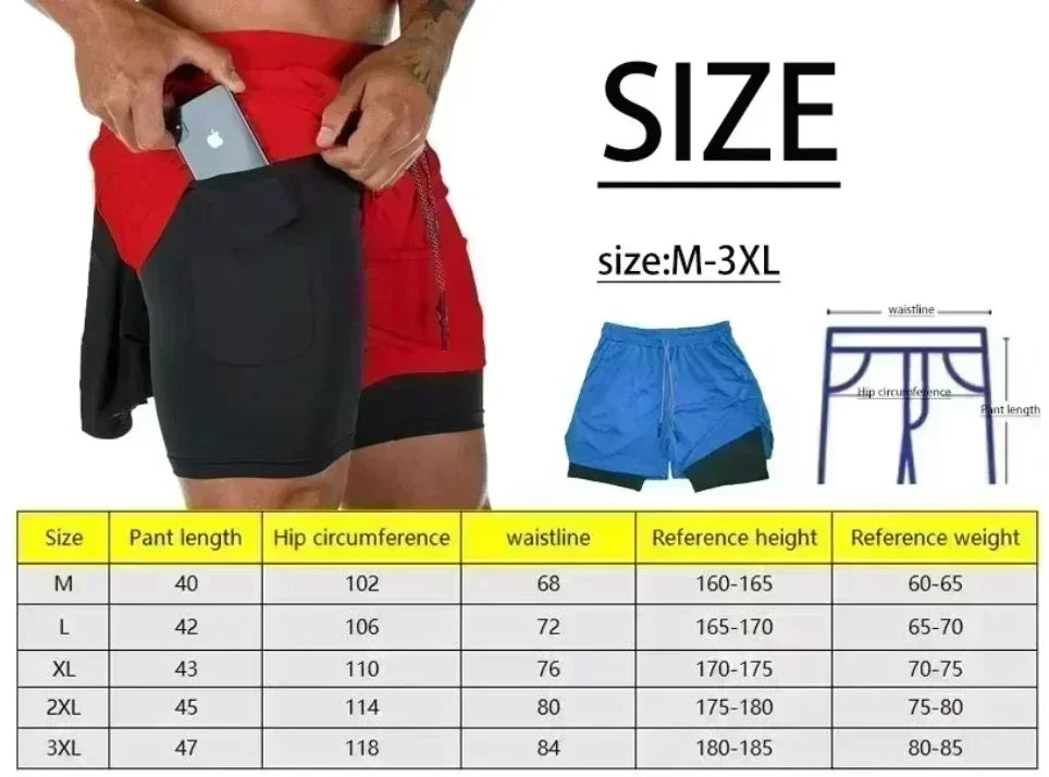 ONE PIECE Classic Anime Luffy Peripheral Printed Double-layer Shorts 2025 American Summer Men's Loose Sports Breathable Pants