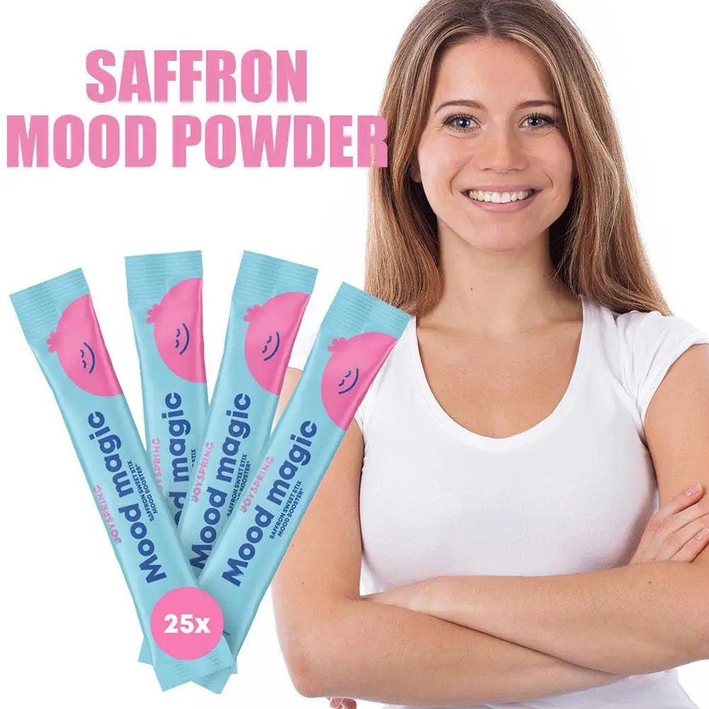 Saffron Supplement Improves Mood Relieves Stress And Boosts Mood Saffron Supplement Powder Pack Mood Energy Bar