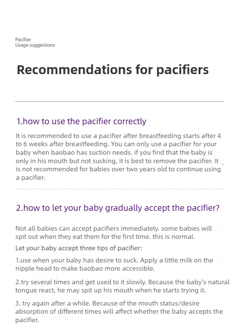 PHILIPS AVENT Silicone Nipple Pacifier Baby Toddler Soothe Kids Newborn Baby Silicone Teething Pacifier Orthodontic Nipples Baby