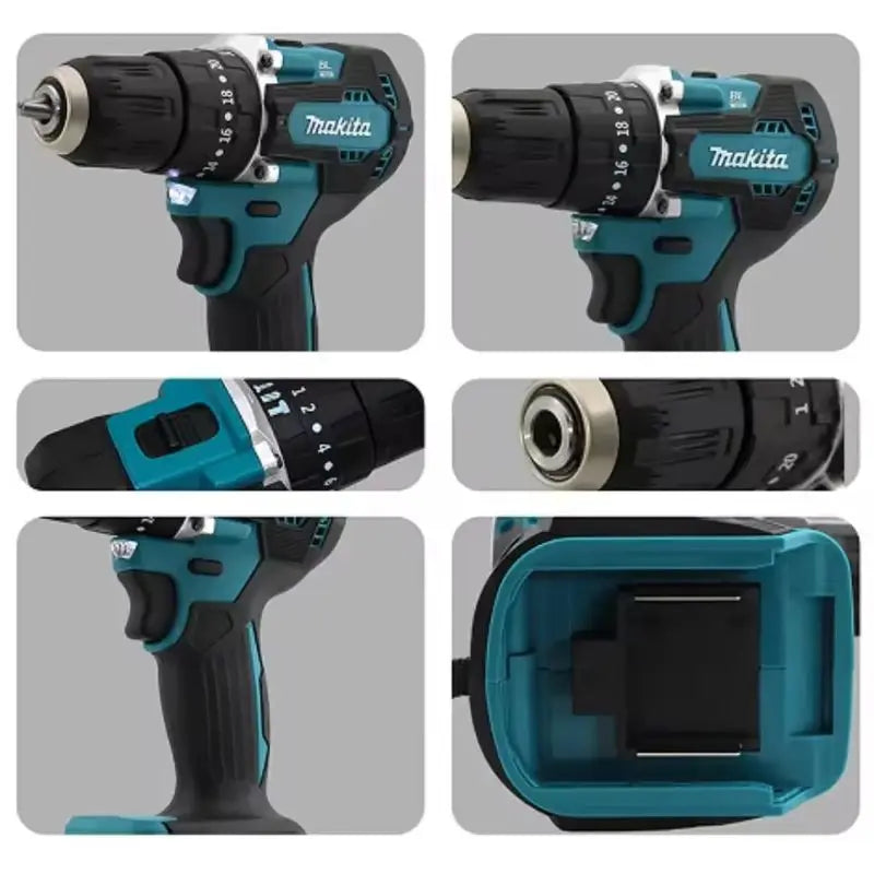 100% Brand New Original Makita DDF487 Cordless Driver Drill Brushless Electric Impact Screwdriver 18V Rechargeable Power Tool