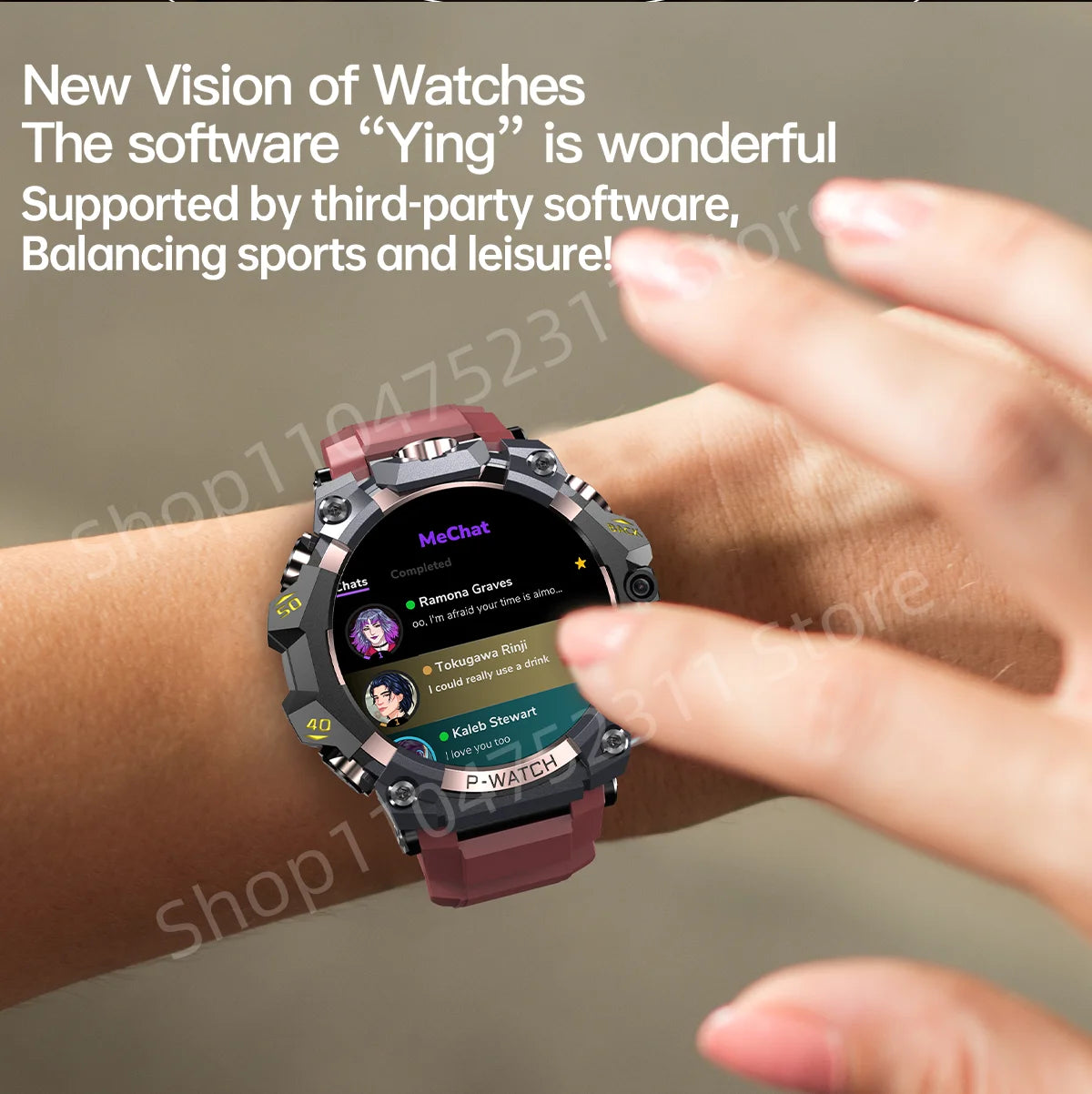 Original Q668 Smartwatch 4G 5G Full Netcom Smart Watch With 800W Dual Camera GPS WIFI NFC IP68 Waterproof Google Play Store
