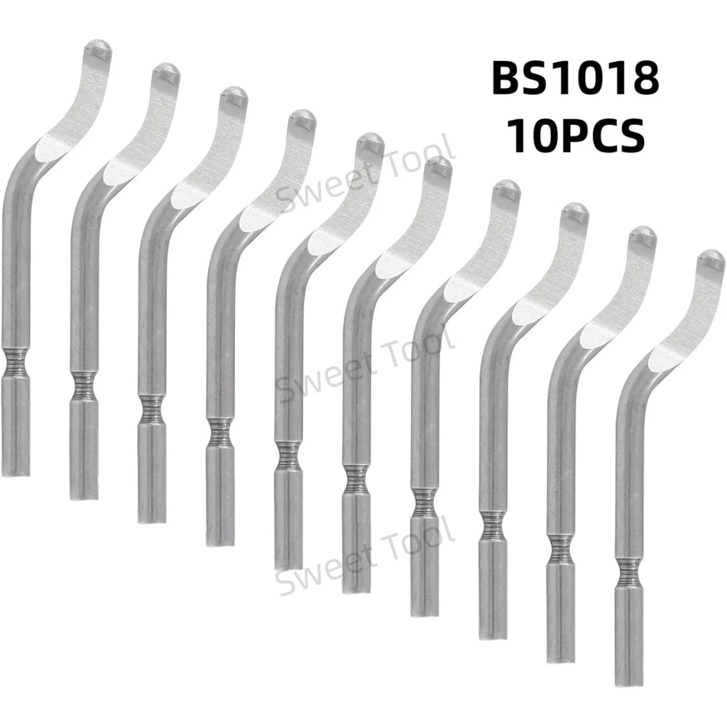Deburring Tool Set RB1000 Black Metal Handle with 1/10/11 Swivel Blades for Metal PVC Plumbing 3D Printing Plastic Copper Resin
