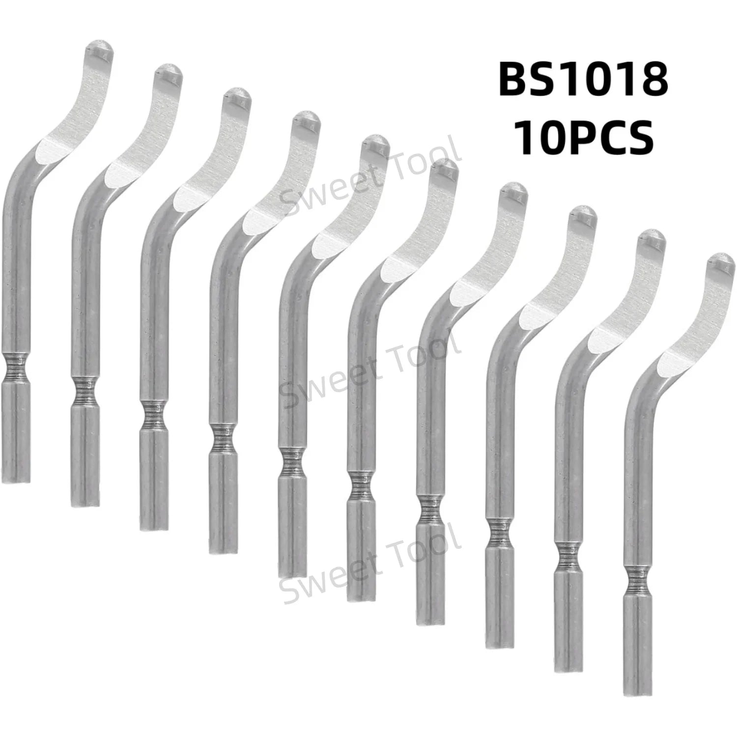 Deburring Tool Set RB1000 Black Metal Handle with 1/10/11 Swivel Blades for Metal PVC Plumbing 3D Printing Plastic Copper Resin