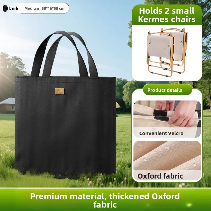 Thiened Ox Fabric Portable Folding Chair Storage Bag Outdoor Cam Carry Bag Durable Staing Chair Organizer