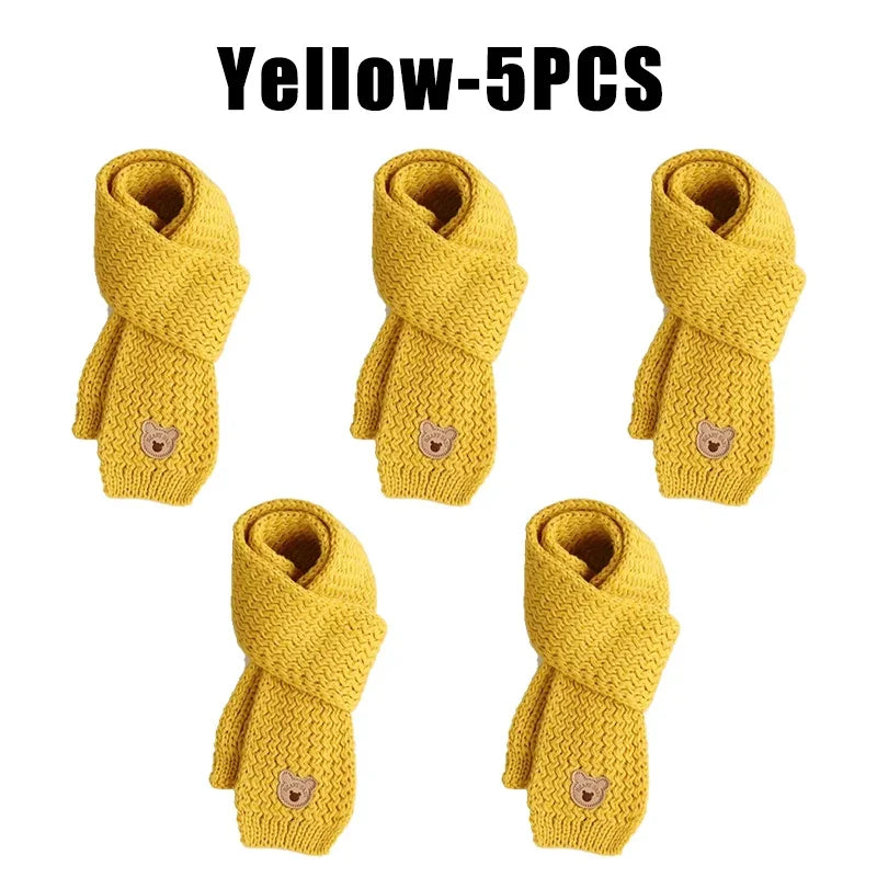 Kids Scarf Boys Girls Baby Winter Warm Scarf Women Knit Shawl Scarf Children Neck Collar Keep Warm Accessories Cheap Parent