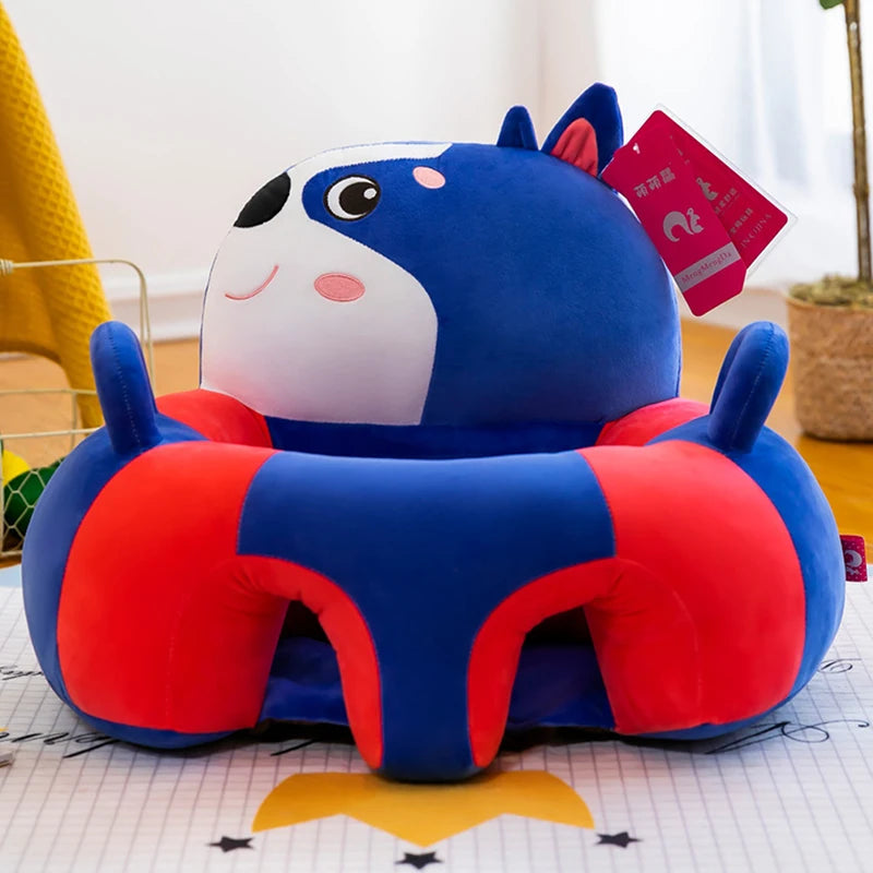 1Pcs Baby Support Seat Sit Up Soft Chair Cushion Sofa Plush Pillow Toy Animal Sofa Seat Pad