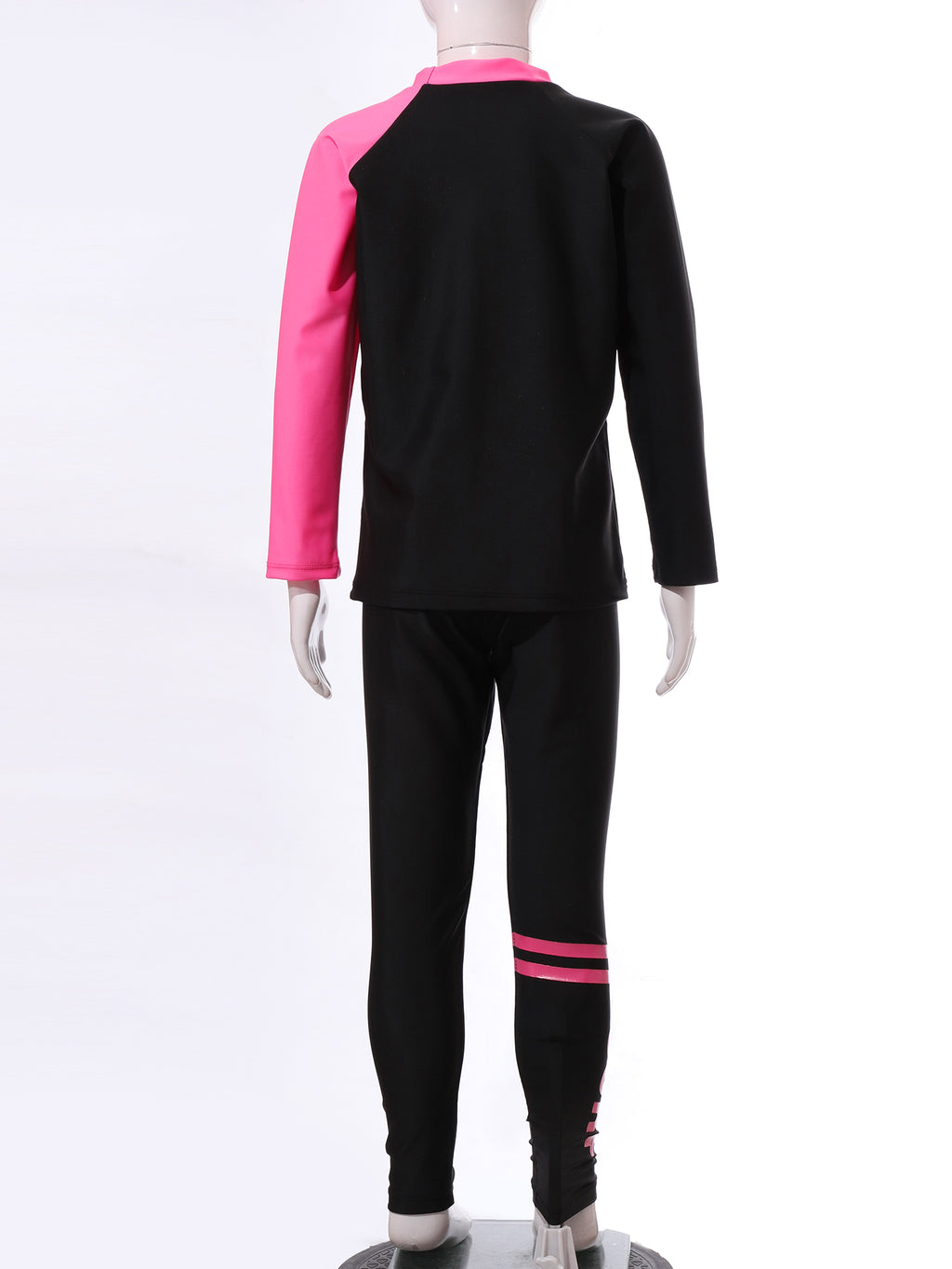 Kids Rash Guard Swimwear 3 Piece Swimming Sets Quickly Dry Swimsuit Sun Protection Long Sleeve Top+Shorts+Pants Swim Outfits