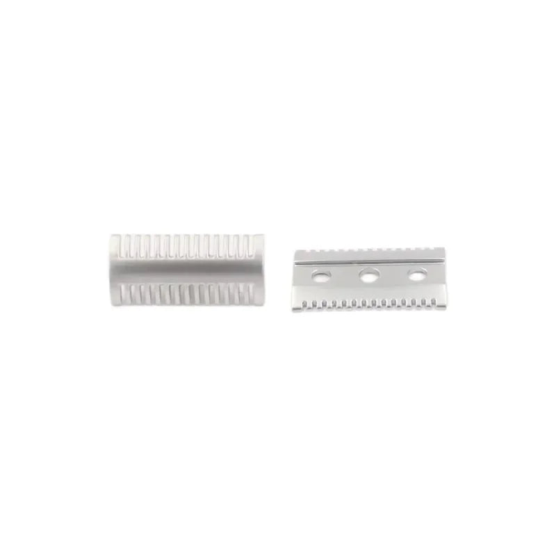 2026 YAQI Matte Chrome Color Mellon Mens Safety Razor Head for Shaving Razors