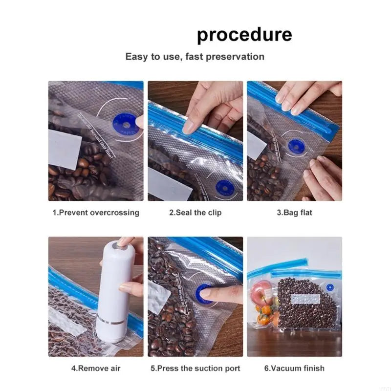 Electric Vacuum Seal Handheld Vacuum Sealer Automatic Vacuum Cordless Sealing Machine Tool