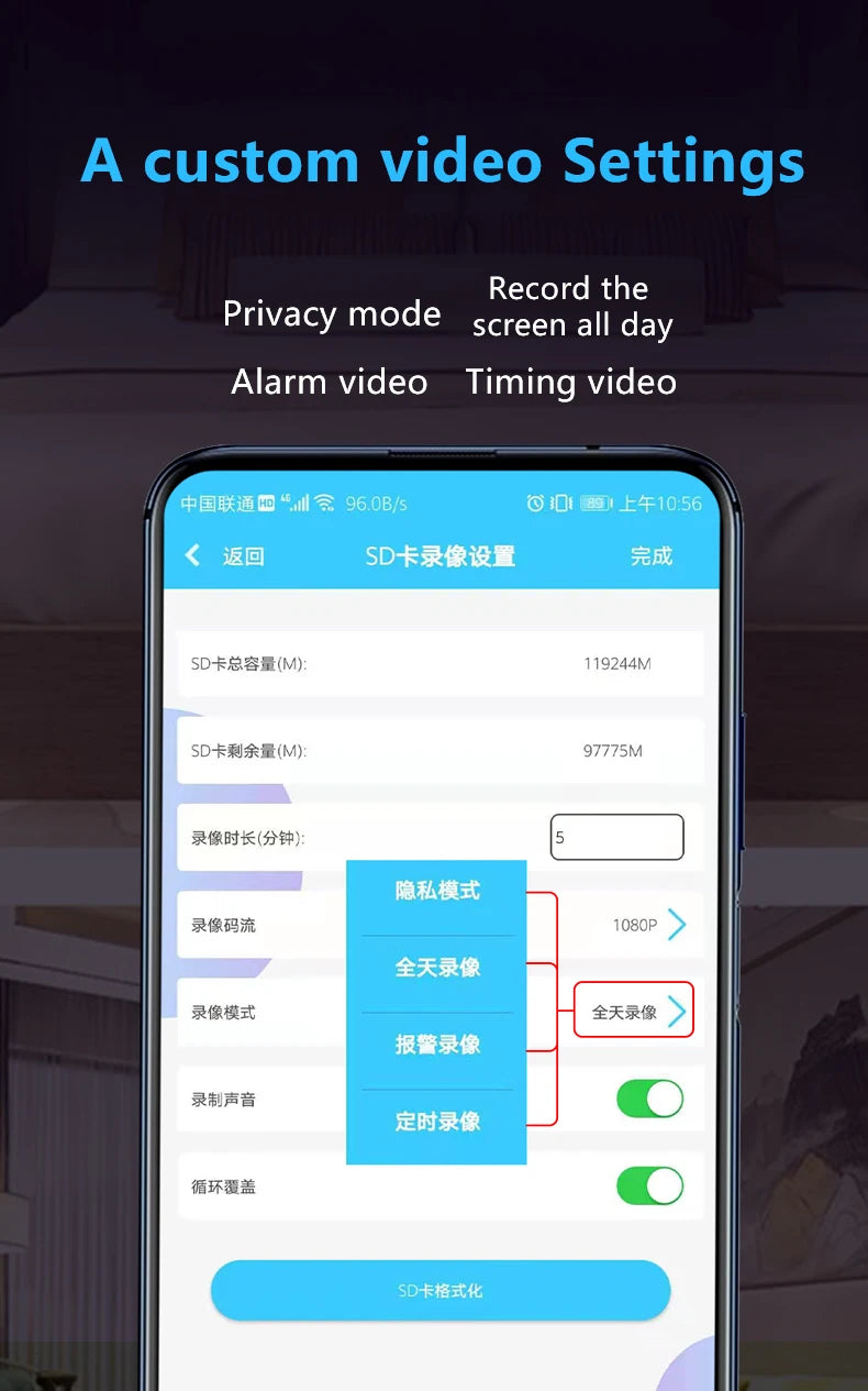 Mini WiFi Camera HD 1080P Indoor Monitor Security Protection Home Baby Video Surveillance IP Cam Audio Recorder 2024 New
