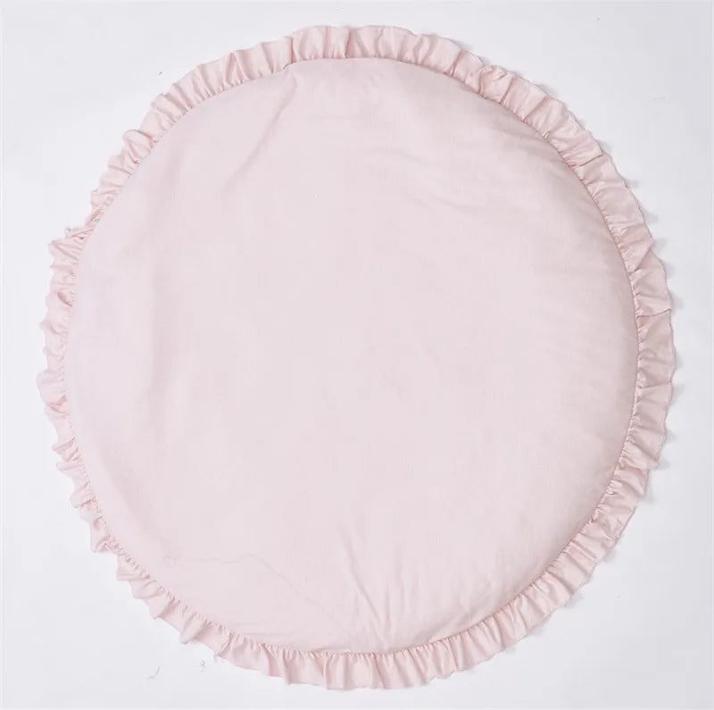 Baby Play Mat Cotton Game Blanket Crawling Pad Round Infant Toys for Children Kids Rug Gym Activity Newborn Photography Props