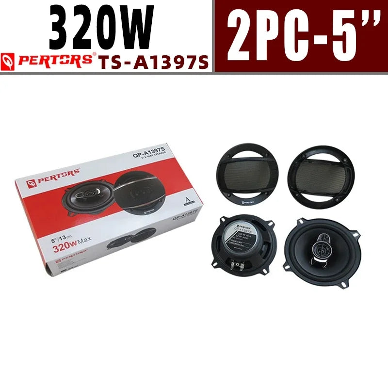 4/5/6/6x9 Inch Universal Car HiFi Coaxial Speaker 280W/320W/400W/650W Auto Music Stereo Car Door Full Range Speakers Woofer
