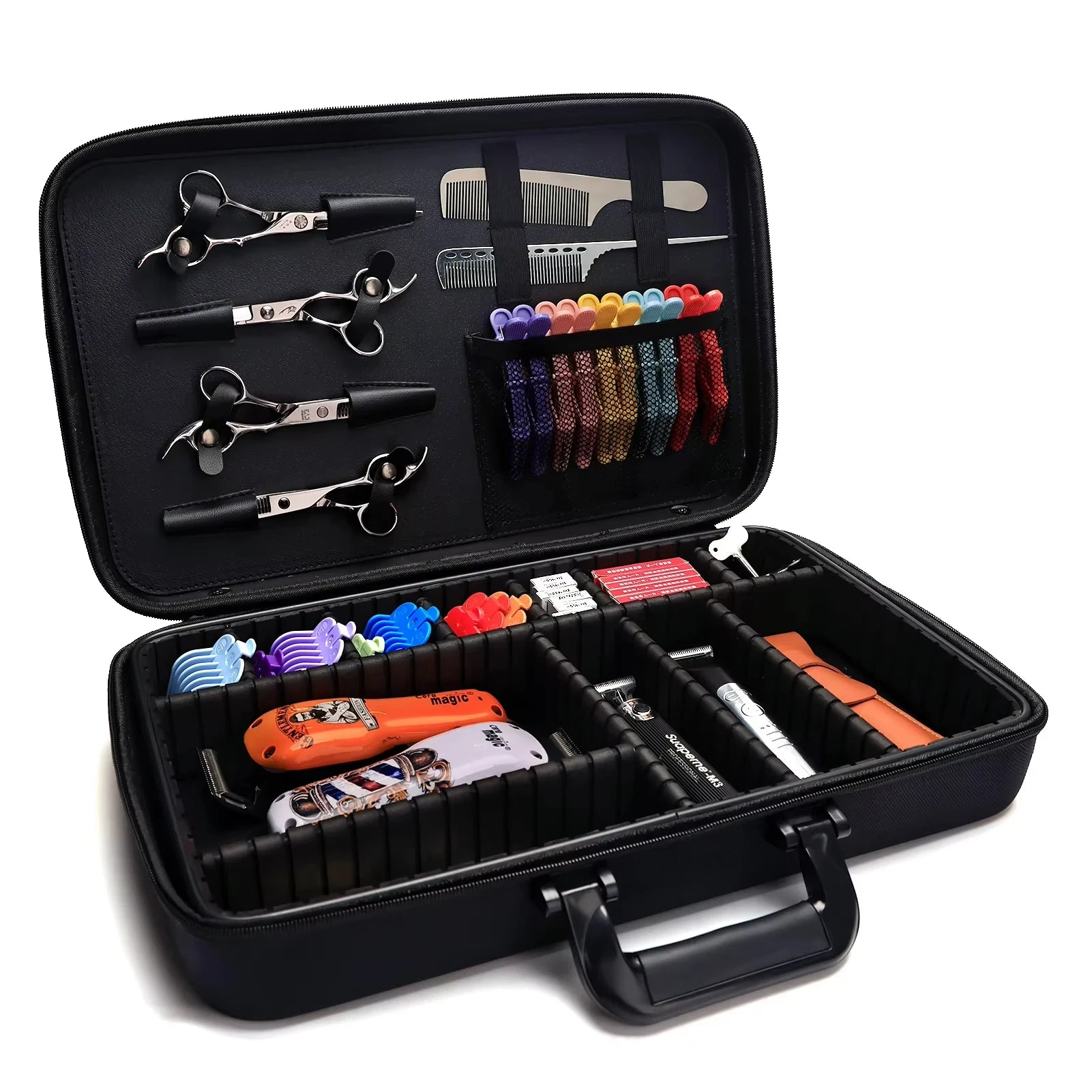 Electric Clipper Bag Barber Tool Storage Case Travel Shaver Organizer Beard Trimmer Box Salon Hairdressing Carrying Case