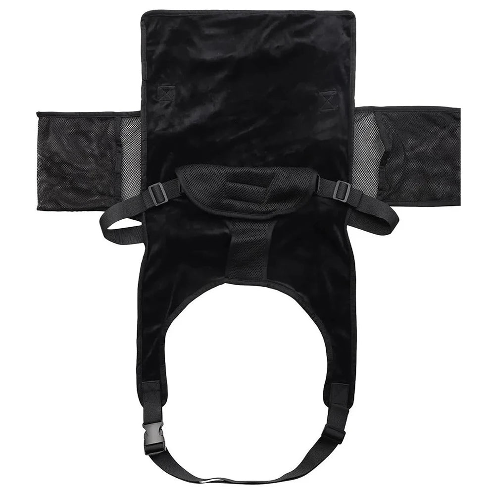 Kids Airplane Seat Extender Toddler Airplane Bed with Side Pocket Comfortable Breathable baby plane Travel Footrest Hammock