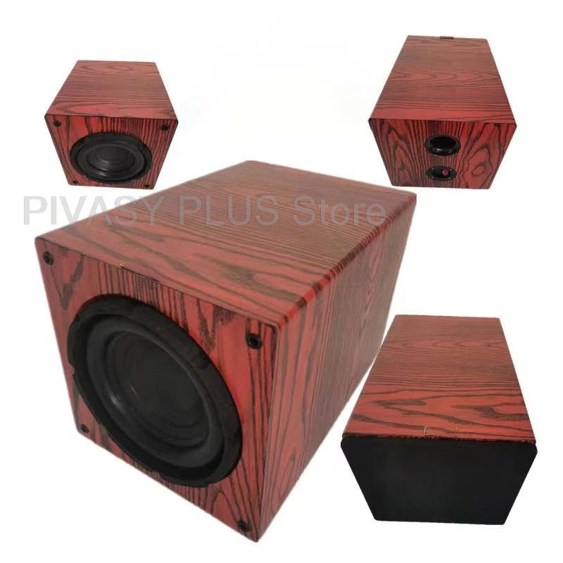 6.5-10 Inch Passive Subwoofer 70-100W Car Speaker 4ohm Sound Box Vehicle Modify For Car Accessories Home Theather Sound System